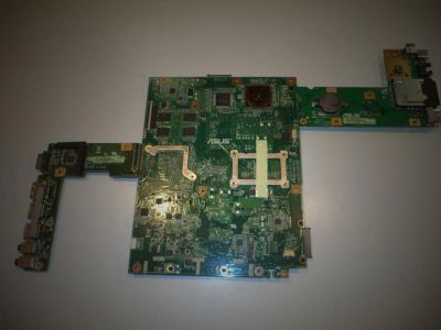 Лот: 7115500. Фото: 1. Материнская плата ноутбука Asus... Материнские платы
