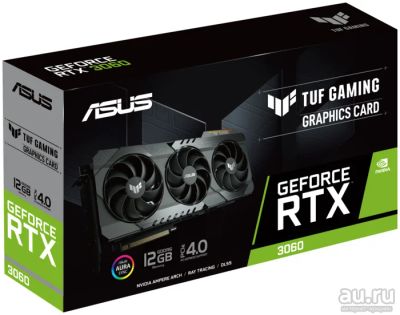 Лот: 18142424. Фото: 1. Видеокарта 12Gb RTX3060 Asus TUF... Видеокарты