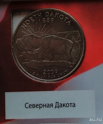 Лот: 13784330. Фото: 1. США 25 центов, квотер, 2006 Северная... Америка
