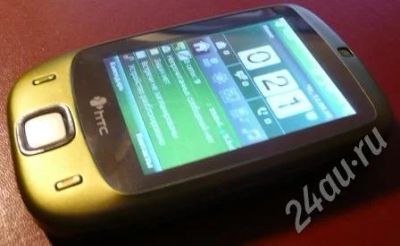 Лот: 465214. Фото: 1. HTC 3450 Touch Wasabi Green. Смартфоны