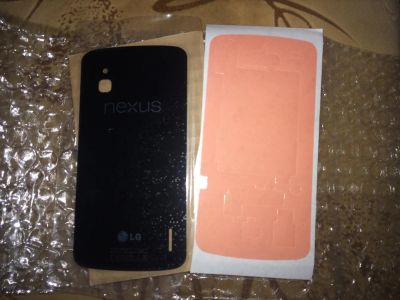 Лот: 4789877. Фото: 1. Задняя панель Google nexus 4 LG... Дисплеи, дисплейные модули, тачскрины
