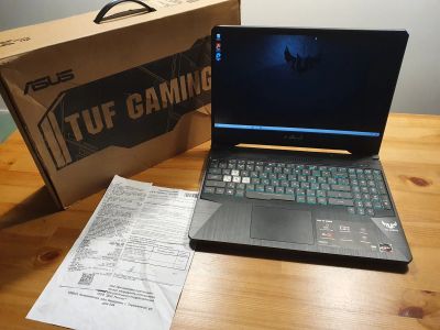 Лот: 17043541. Фото: 1. Asus TUF 15,6" IPS FHD, ryzen... Ноутбуки