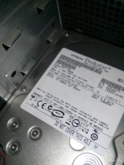 Лот: 8640008. Фото: 1. Жесткий диск Hitachi Deskstar... Жёсткие диски (HDD)