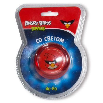 Лот: 5526975. Фото: 1. Йо-йо Angry Birds Space красная... Другое (игрушки)