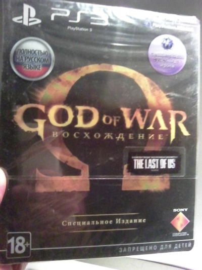 Лот: 11748162. Фото: 1. Диск для Ps3 God of war Восхождение... Игры для консолей