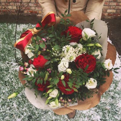 Лот: 7271904. Фото: 1. Сборный букет. Цветы на Щорса... Свежие цветы