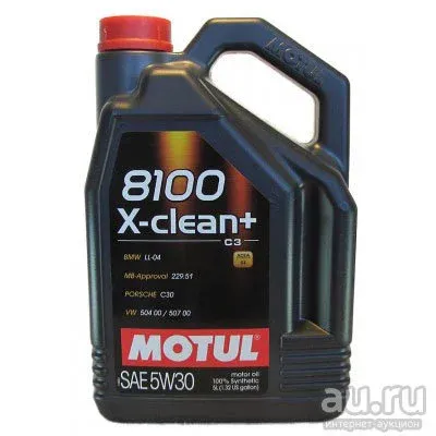 Лот: 25328534. Фото: 1. Масло моторное MOTUL 8100 X-clean... Масла, жидкости