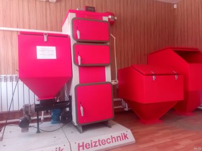 Лот: 13803033. Фото: 1. Котел автоматический Хайцтехник... Отопительные котлы, печи