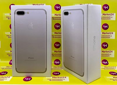 Лот: 17299283. Фото: 1. Apple iPhone 7 plus 32 ГБ | серебро... Смартфоны