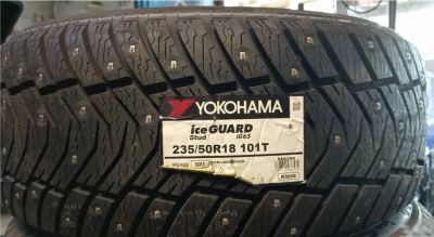 Лот: 19467326. Фото: 1. Зимние шины 235/50 R18 Yokohama... Шины