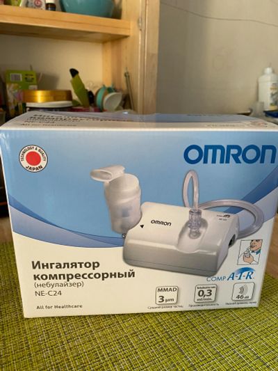 Лот: 17862189. Фото: 1. Ингалятор компрессионный OMRON. Оборудование