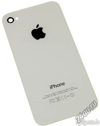 Лот: 11771902. Фото: 1. Задняя крышка Apple iPhone 4S... Корпуса, клавиатуры, кнопки