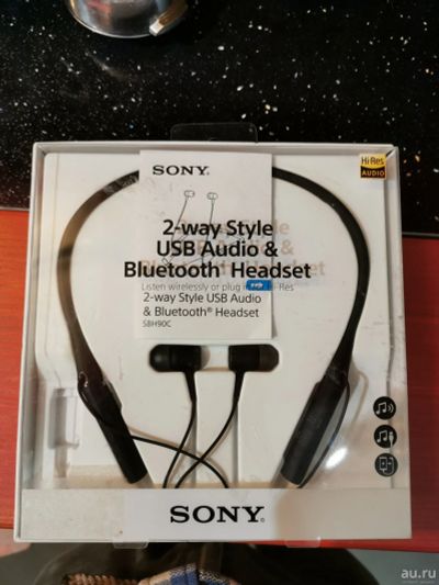 Лот: 17723843. Фото: 1. Sony SBH90C наушники bluetooth... Наушники, гарнитуры