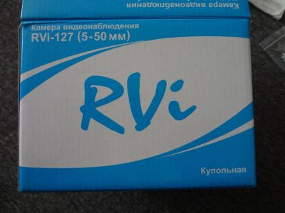 Лот: 9621844. Фото: 1. купольная камера RVi-127 (5-50... Видеонаблюдение