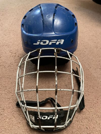 Лот: 18423285. Фото: 1. Шлем хоккейный детский Jofa (Швеция... Шлемы