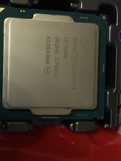 Лот: 10893184. Фото: 1. Intel core i3 6100. Процессоры