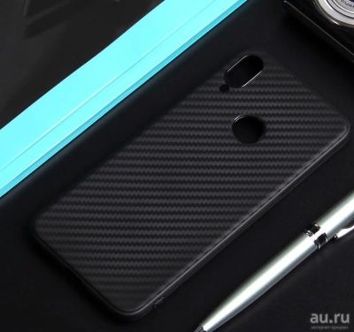 Лот: 13819493. Фото: 1. Чехол ТПУ карбон для Xiaomi Redmi... Чехлы, бамперы