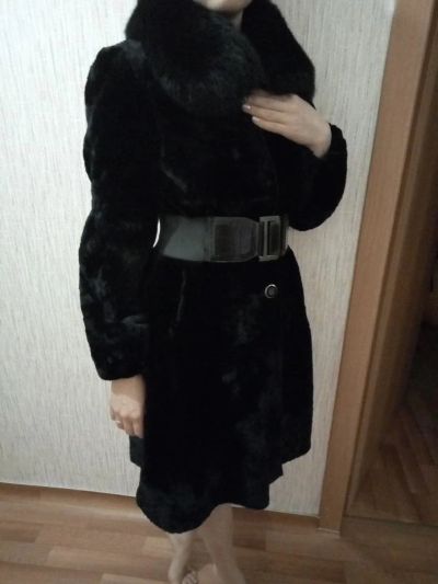 Лот: 10954898. Фото: 1. Шуба мутон. Верхняя одежда