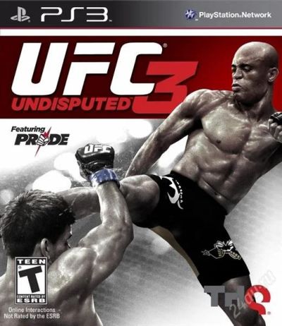 Лот: 2815840. Фото: 1. UFC 3 на PS3 практически новая... Игры для консолей