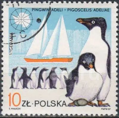 Лот: 25634167. Фото: 1. 1987. Польша. 10-летие Польской... Марки