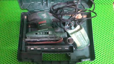 Лот: 21258768. Фото: 1. Шлифмашинка bosch pss200ac (б9387к... Электроинструмент