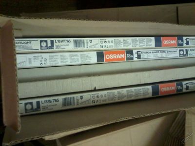Лот: 5190638. Фото: 1. лампы 18 Вт Osram (20 штук). Другое освещение