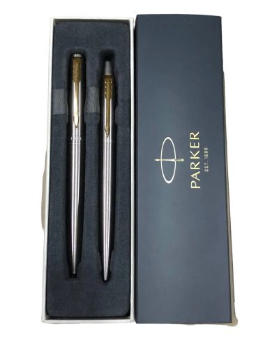 Лот: 19923184. Фото: 1. Набор Parker Jotter Stainless... Настольные наборы