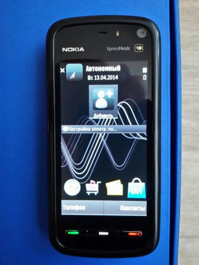 Лот: 3969774. Фото: 1. Nokia 5800 XpressMusic (Венгрия... Кнопочные мобильные телефоны