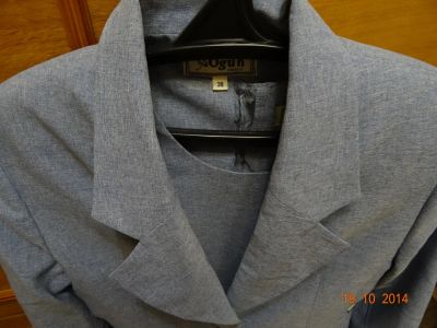 Лот: 4697339. Фото: 1. Костюм. платье + пиджак длинный... Костюмы