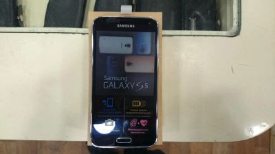 Лот: 4923472. Фото: 1. Samsung galaxy s5 black новый... Смартфоны