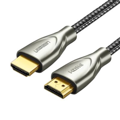 Лот: 21574308. Фото: 1. Кабель UGREEN HDMI 2.0 карбоновое... Шлейфы, кабели, переходники