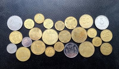 Лот: 19318043. Фото: 1. 25 монет Украины лотом разный... Страны СНГ и Балтии