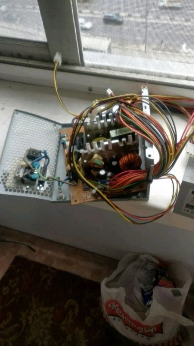 Лот: 11811513. Фото: 1. Блок питания на запчасти 450w. Корпуса, блоки питания