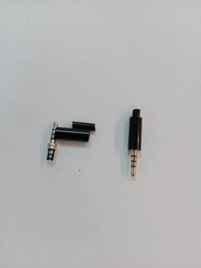 Лот: 17858088. Фото: 1. Штекер Jack 2,5мм 4pin на кабель... Шнуры, кабели, разъёмы