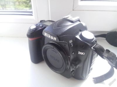 Лот: 5726665. Фото: 1. Nikon D90 + AF-S Nikkor 18-55mm... Цифровые зеркальные