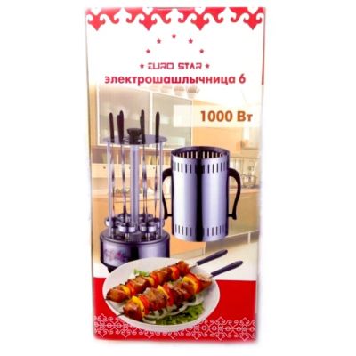 Лот: 4633477. Фото: 1. Электрошашлычница новая. Кухонная