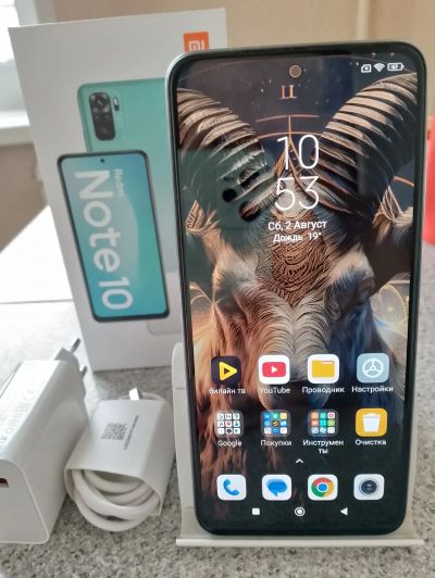Лот: 25552275. Фото: 1. Redmi Note10 4/64 белый. Чехлы, бамперы