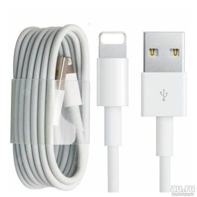 Лот: 14289913. Фото: 1. Зарядка Айфон Кабель USB Lightning... Дата-кабели, переходники