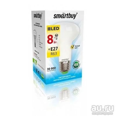 Лот: 8085543. Фото: 1. Лампа светодиодная Smartbuy R63... Другое освещение