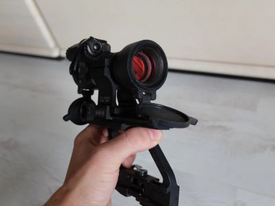 Лот: 5821635. Фото: 1. Коллиматор с планкой. Пейнтбол, страйкбол