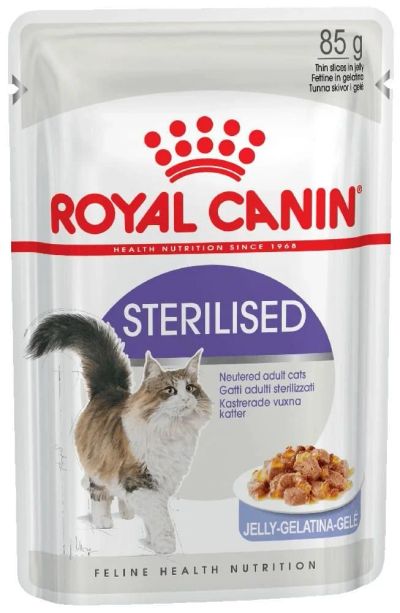 Лот: 15055983. Фото: 1. (Роял Канин) Sterilised (желе... Корма