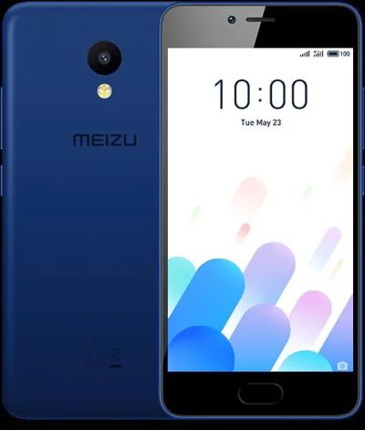 Лот: 10589144. Фото: 1. Meizu M5C 2/16gb LTE Blue. Смартфоны