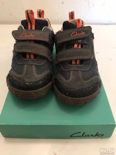 Лот: 13960215. Фото: 1. Полуботинки Clarks 24 размер. Ботинки