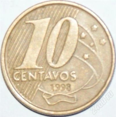 Лот: 259525. Фото: 1. 10 centavos. Америка