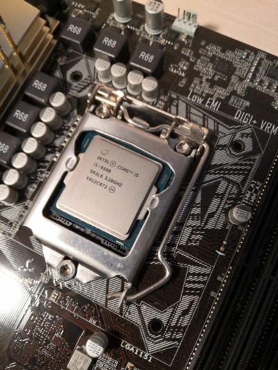 Лот: 17210231. Фото: 1. Intel i5-6500 + Asus Z170-P. Процессоры
