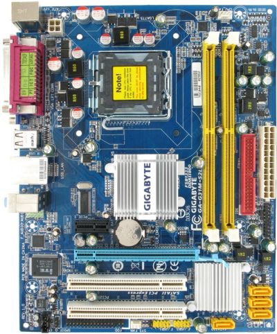 Лот: 13040812. Фото: 1. Надежная мать под LGA775: Gigabyte... Материнские платы