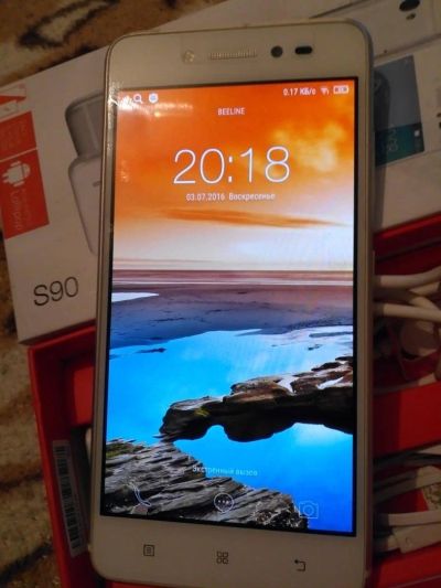 Лот: 7793881. Фото: 1. Lenovo s 90-a 2 сим,32гига. Смартфоны