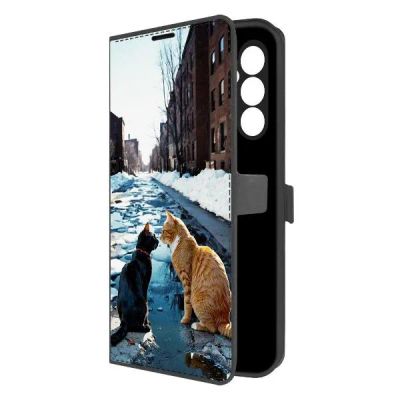 Лот: 25134984. Фото: 1. Чехол Krutoff Eco Book "Мартовские... Чехлы, бамперы