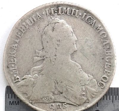 Лот: 24894772. Фото: 1. Рубль 1773 СПБ-TI-ФЛ!. Россия до 1917 года