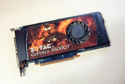 Лот: 5422644. Фото: 1. Видеокарта Zotac GeForce 9600GT... Видеокарты